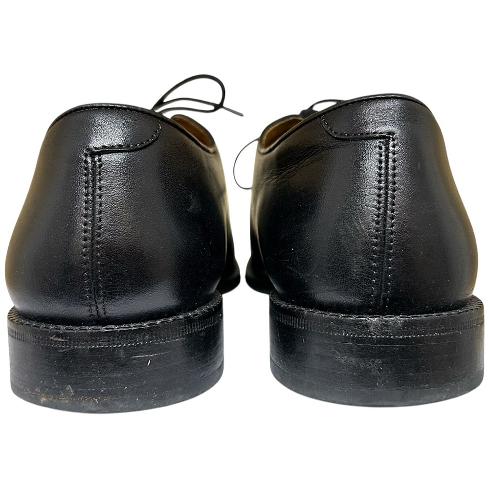 Beckett Simonon Shoe Men Size 11 Black Leather Casual Dress Sleek Flat Smooth - Picture 5 of 10